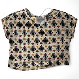 Urban outfitters geometric blouse